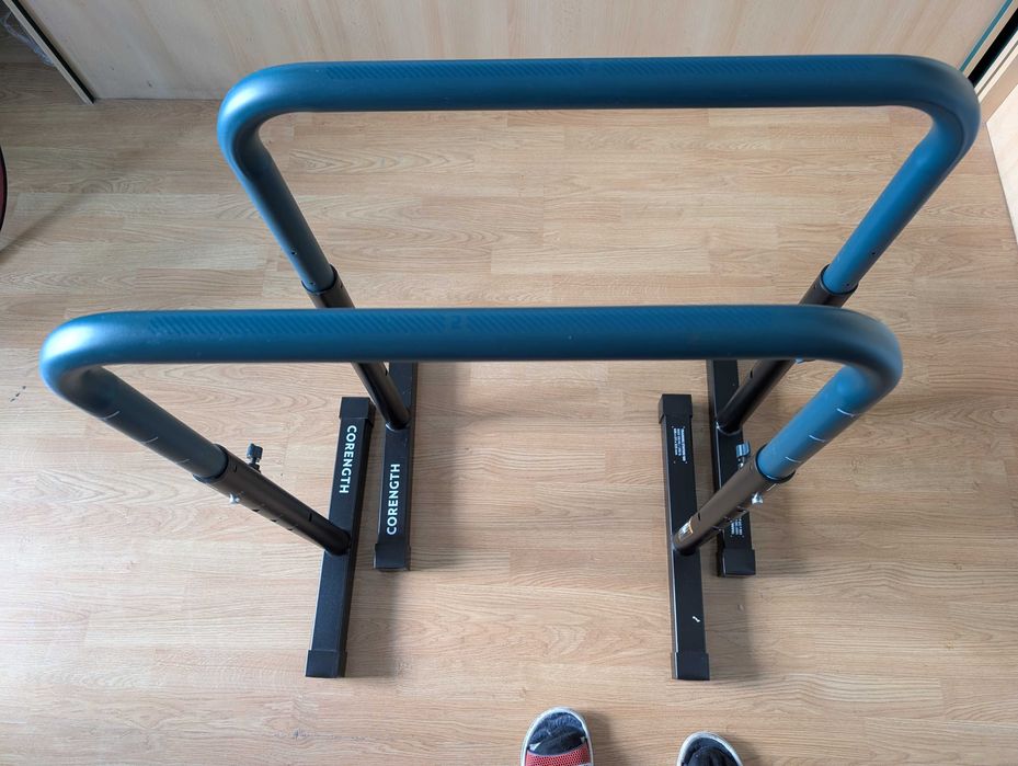 Bară flotări la paralele TS100, Corength, Decathlon.