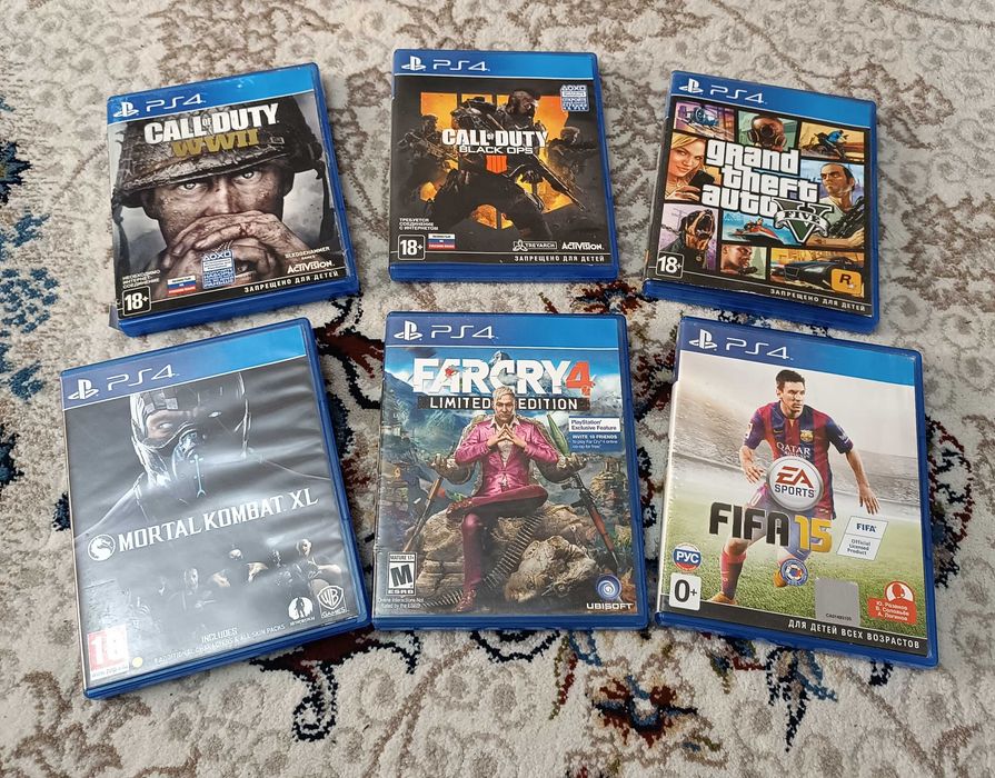 Ps4 ga va Ps5 ga òyin disqlar Sony PlayStation