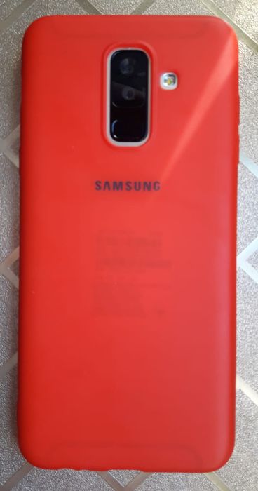 НОВЫЙ силиконовый чехол на Samsung A6+