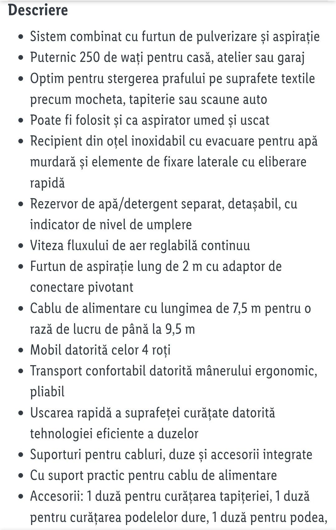 Parkside aspirator injectie extractie spalare covor canapea scaun auto