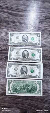 Два доллара США,2 бакса