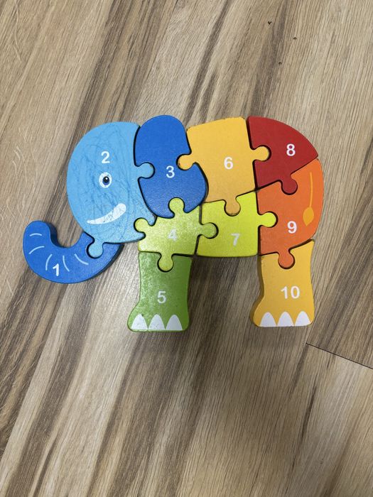 Puzzle lemn pentru copii / puzzle joaca