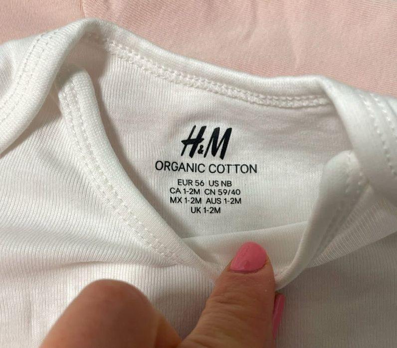 Бодита H&M с къс и дълъг ръкав размер 56
