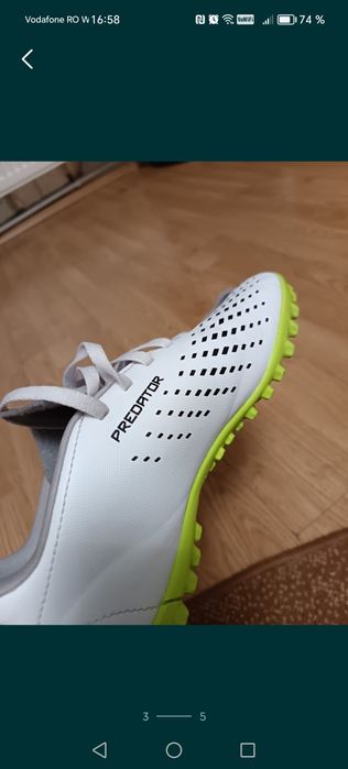 Ghete adidas sintetic  Predator 37 juma