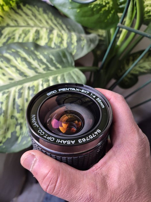 Obiectiv Asahi SMC Pentax 6x7 55mm f4