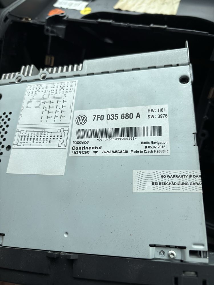 Navigatie Rns 510 vw si modul bluetouth premium
