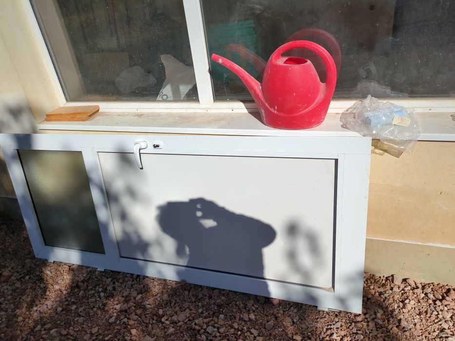 Вътрешна врата с алуминиева рамка