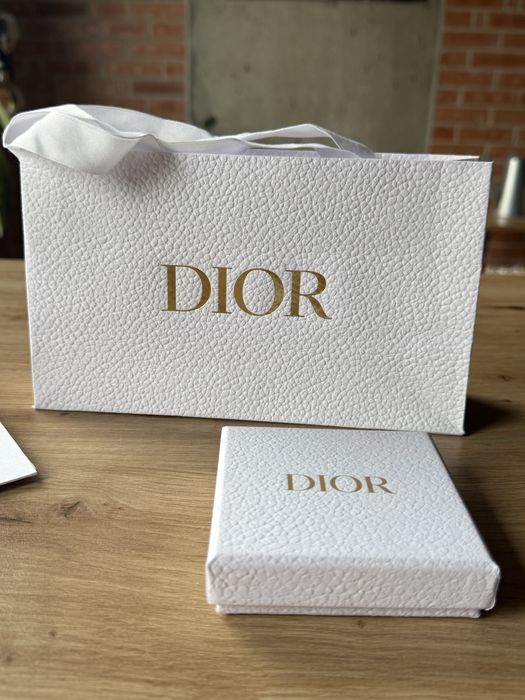 Set bratari Dior bumbac light blue si apricot, cutia si punga incluse