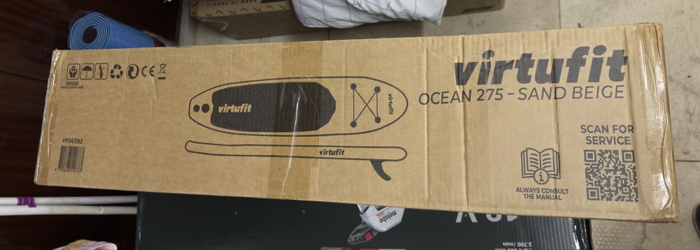 Супборд Ocean 275 VirtuFit - Крем - С аксесоари и чанта за носене