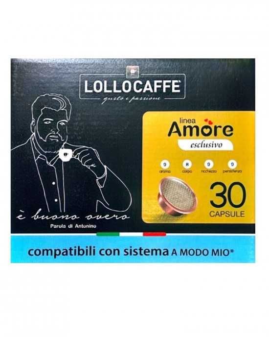 кафе LOLLO CAFFE Linea Amore 30бр капсули за nespresso Италия видове