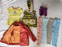 Lot 8 haine pentru fetita 110-116