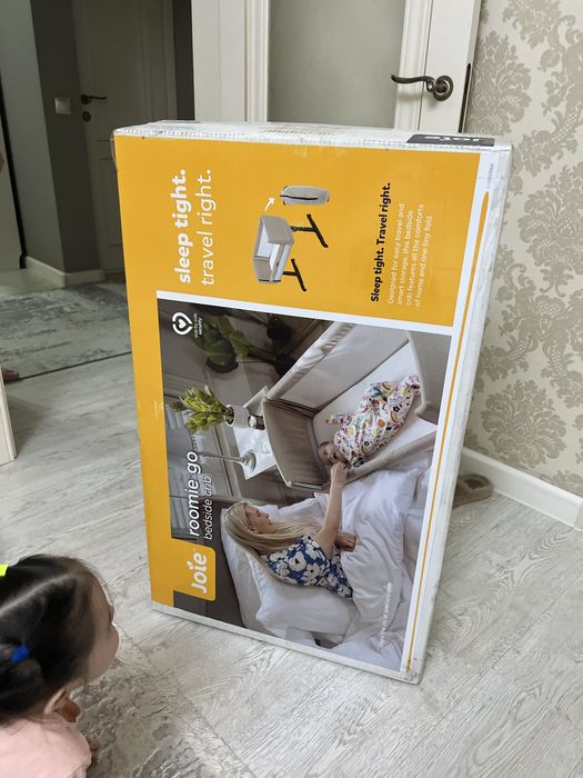 Joie roomie go детская кроватка