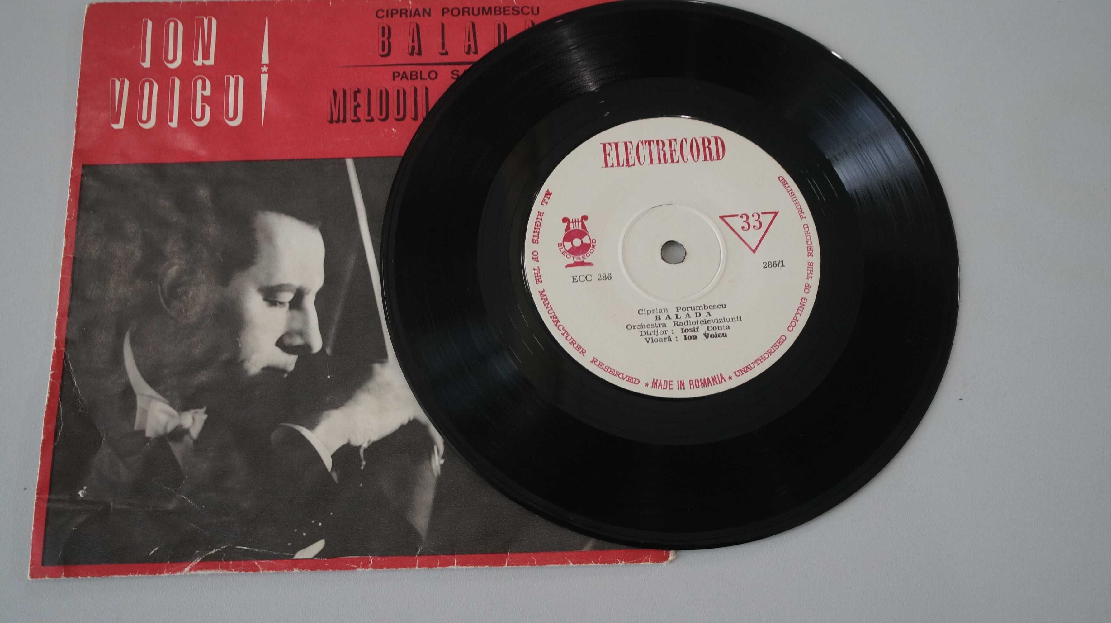 Ion Voicu (vioară) - Disc muzică lăutăreasca (Electrecord, 1966)