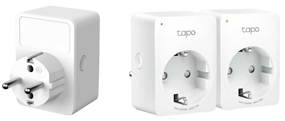 2 prize Wi-Fi smart TP-Link Mini Tapo P100 cu control vocal mod away