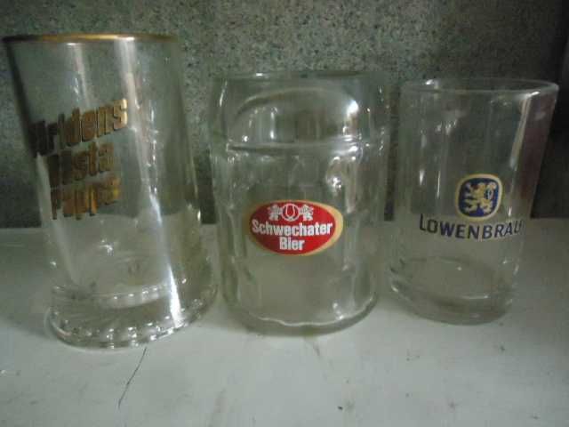 чаши за бира, уиски,водка,шампанско 2 лв.