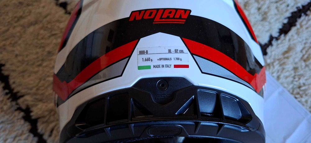 Casca moto Nolan N80 8 noua, XL, Pinlock 70, ochelari soare, factura