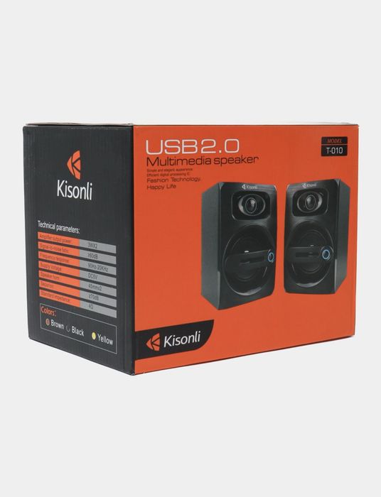 Компьютерные колонки "Kisonli" T010