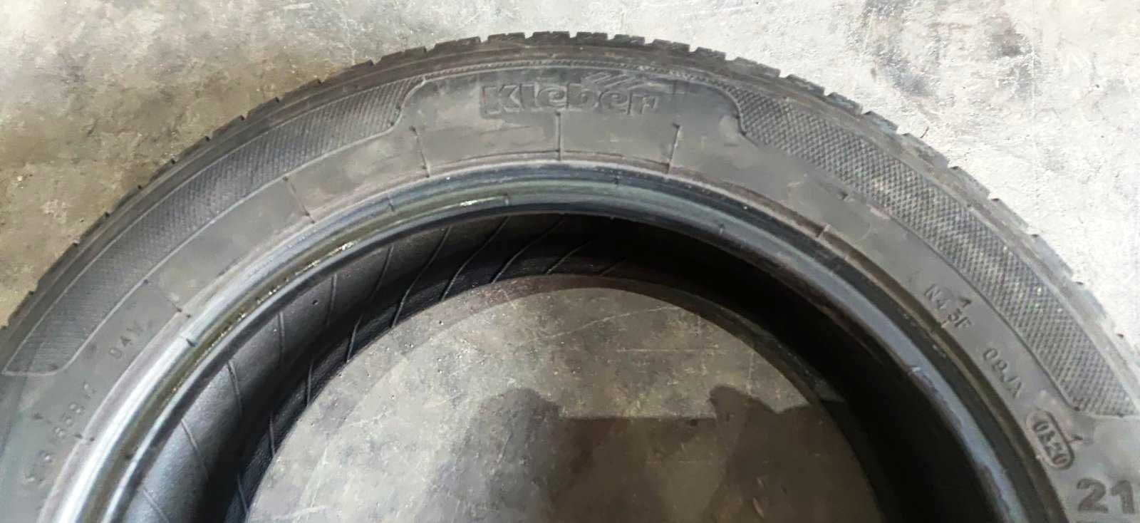 4 броя 215/55 R17 летни гуми KLEBER DYNAXER HP4 94W 2020 5мм