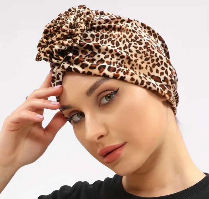 Turban dama nou mărime universală animal print