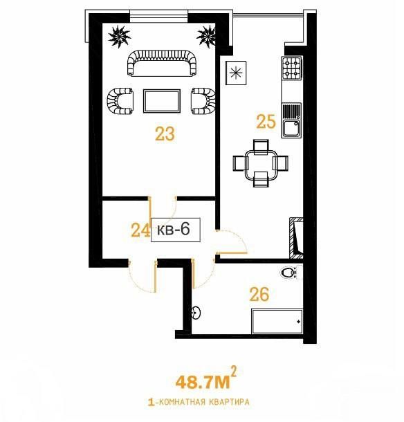 Продается 1 комнатная квартира Юнусабад ТАШГРЭС. 1 этаж.