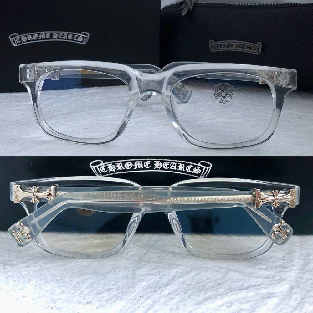 Очила за компютър Диоптрични рамки прозрачни слънчеви chrome hearts