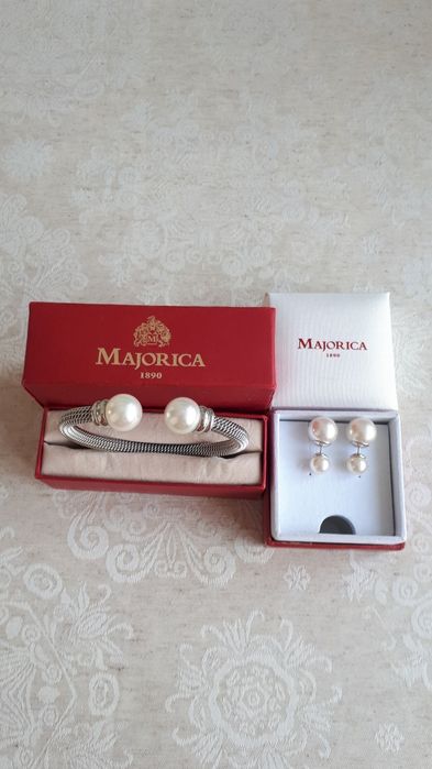 Комплекты новые Majorica, Swarovski цены окончательные!