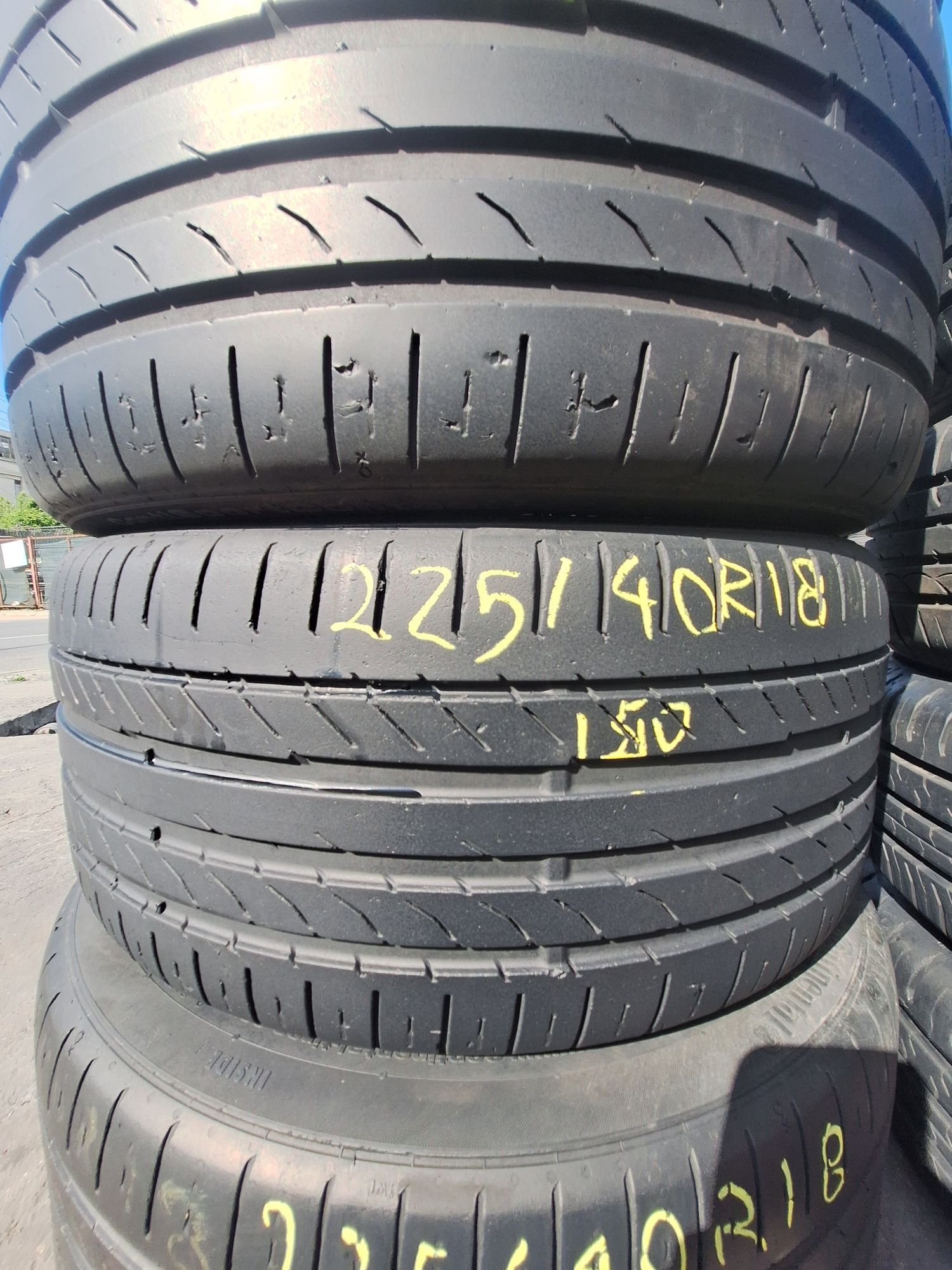 4 anvelope vara 225/40r18 Continental rft Ssr runflat Montaj Gratuit