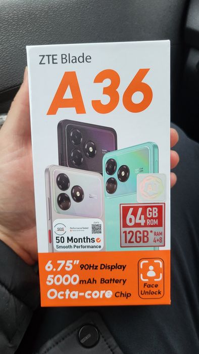 ZTE Blade A36, новый!!!