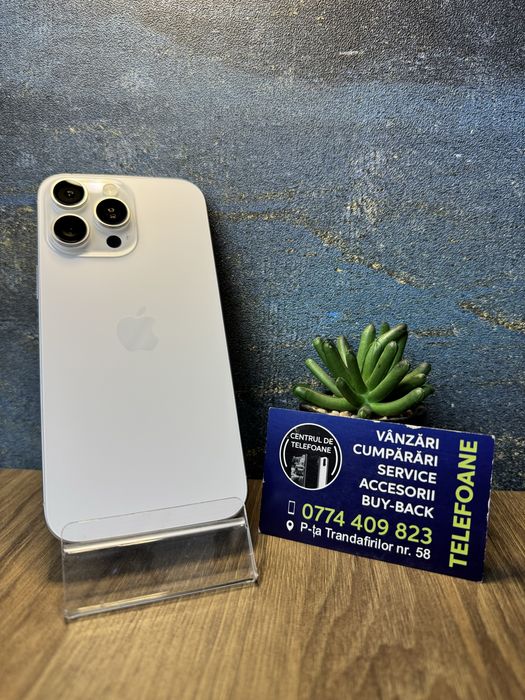 Iphone 16 Pro Max/256Gb/Garantie 2Ani Centrul de Telefoane/Rate