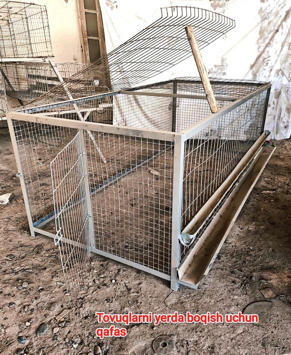 Товукларни саноат усулида бокиш учун кафаслар (катаклар)