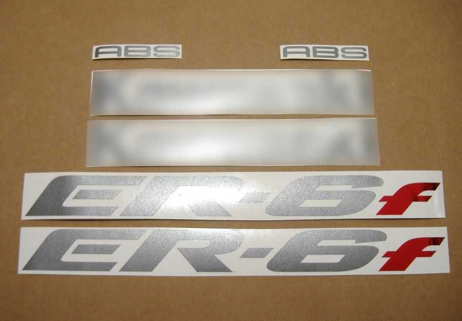 Стикери Kawasaki ER-6f 2006г.-2008г. кавазаки ер6ф лепенки er6f 650
