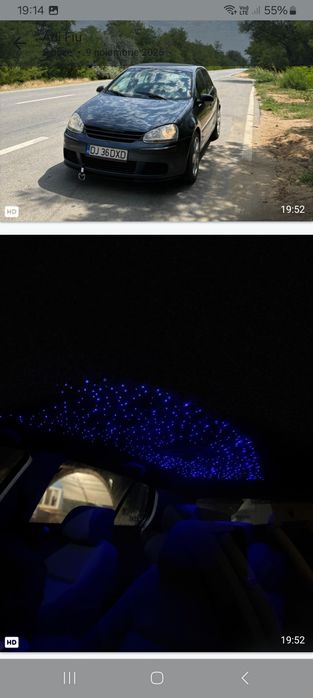 Vand sau schimb Golf 5 1400 16v  benzina 1600 euro negociabil an fabri