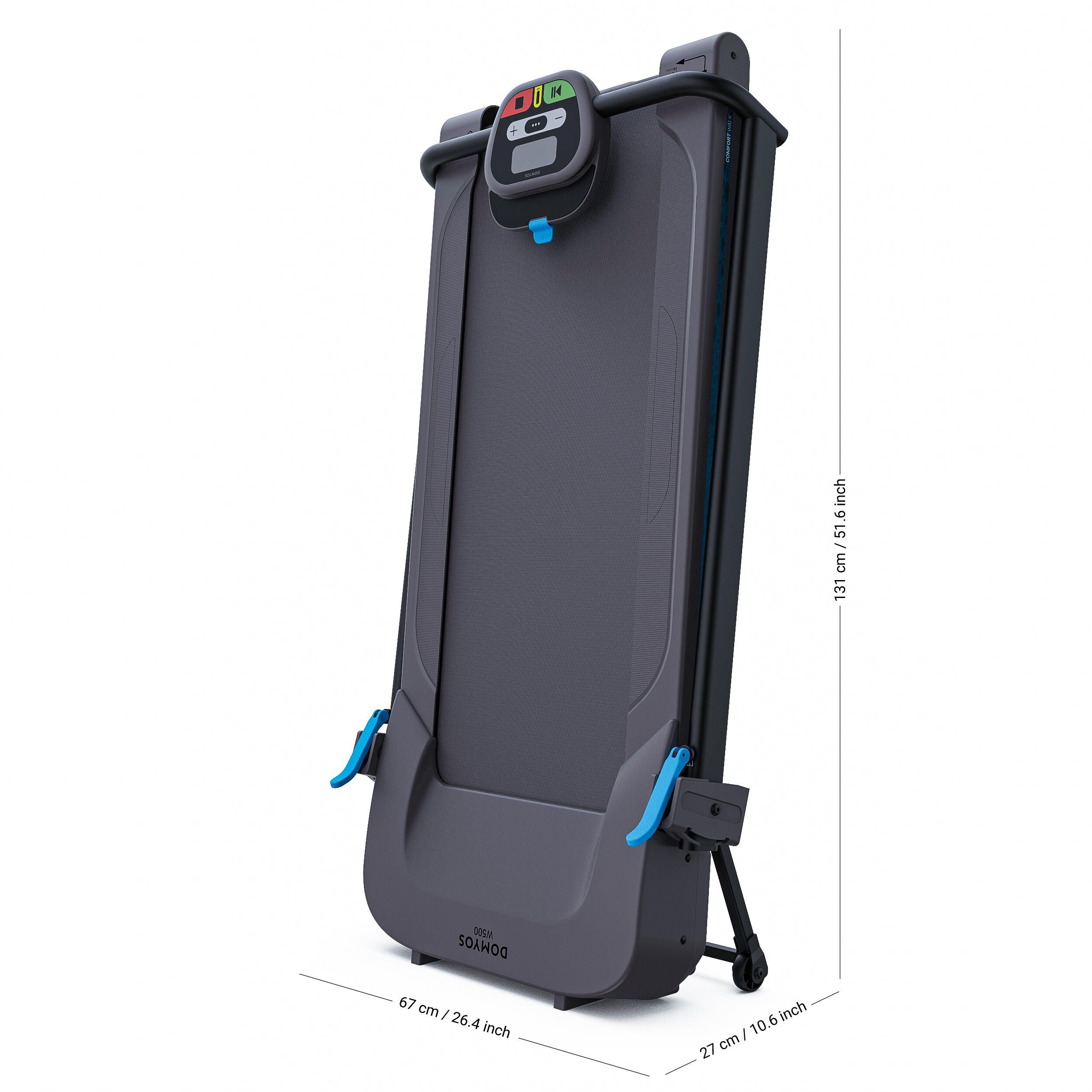 Bandă de mers W500 Compactă 8 km/h - produs resigilat (nou) Decathlon