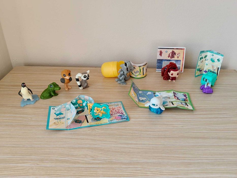 Лот киндер играчки от шоколадови яйца