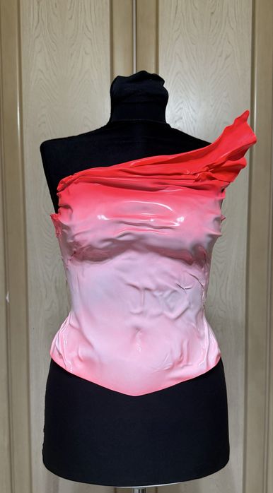 Corset fluorescent handmade – mărimea M