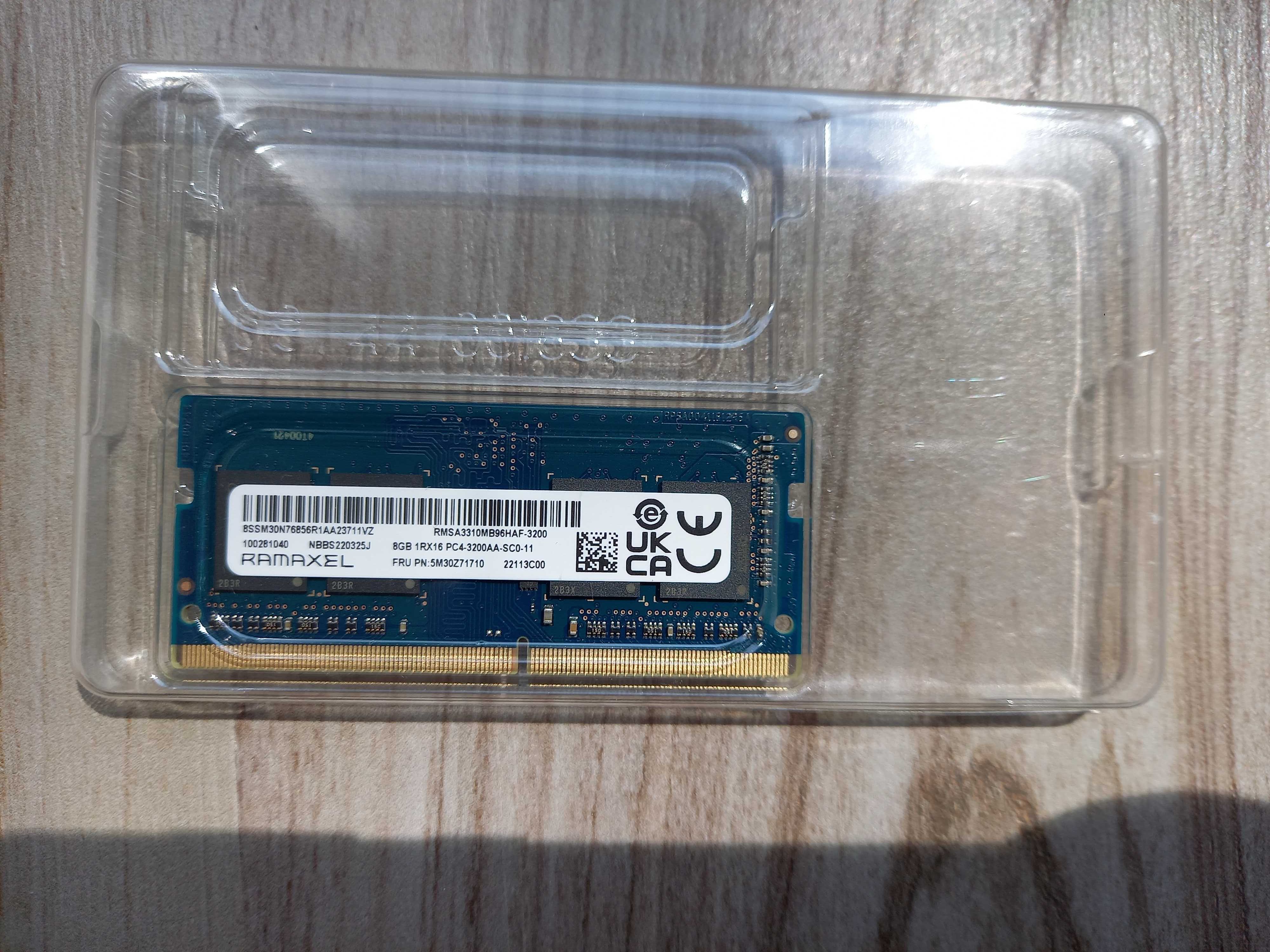 Memorie RAM Laptop 8 GB DDR4 Ramaxel