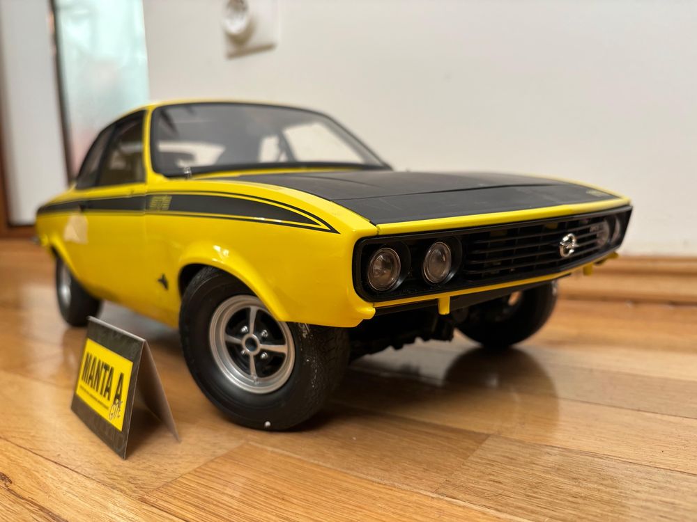 Macheta Opel Manta A GT/E - scara 1/8