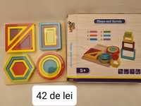 Joc Montessori, Potriveste formele geometrice si construieste