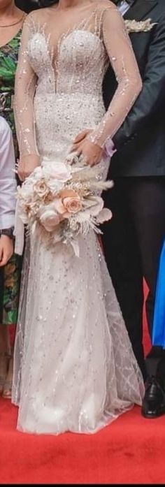 Rochia mireasa sirenă XS/S