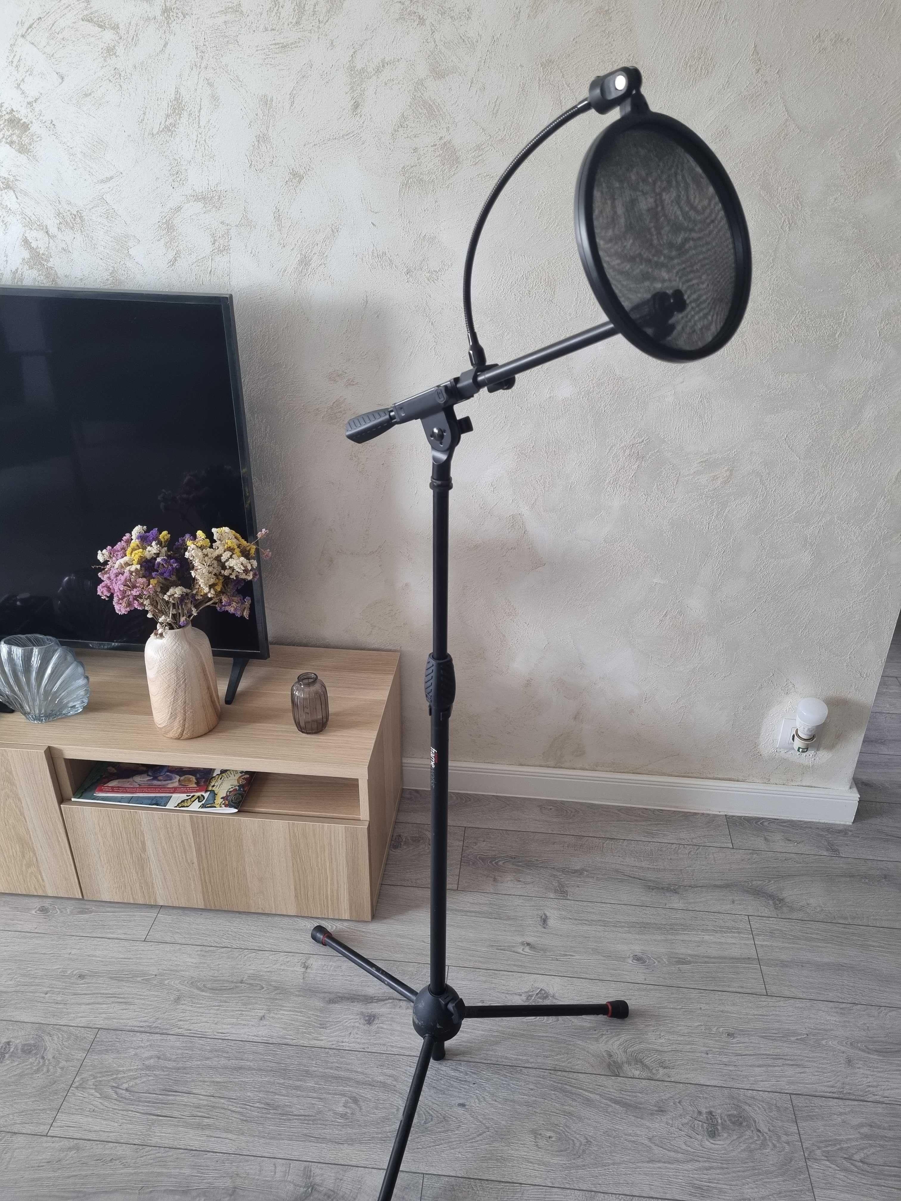 Stativ suport microfon + pop filter