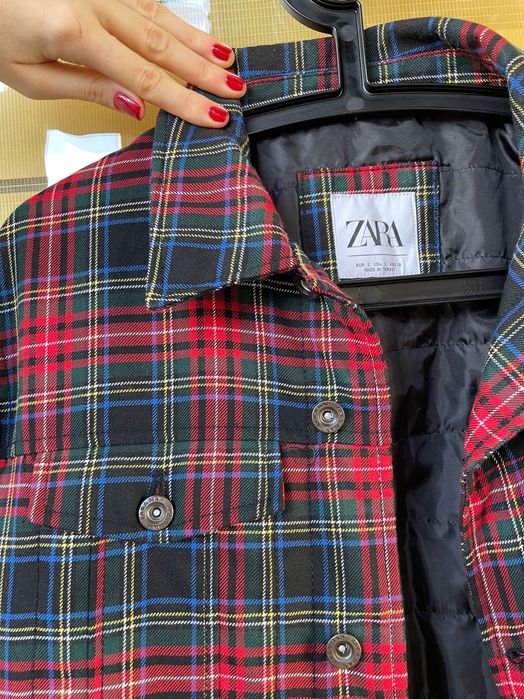 Каре яке Zara -унисекс- отлично състояние