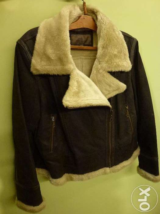 Geaca DAMA Piele Naturala maro din Madrid