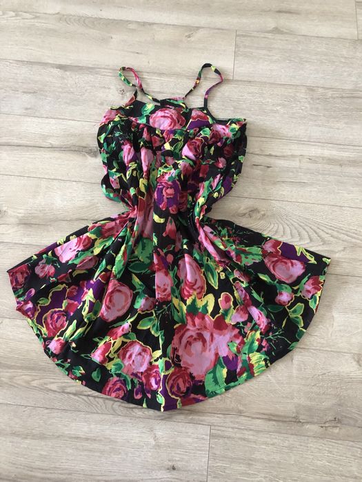 Rochie model floral/maiou, marime universala