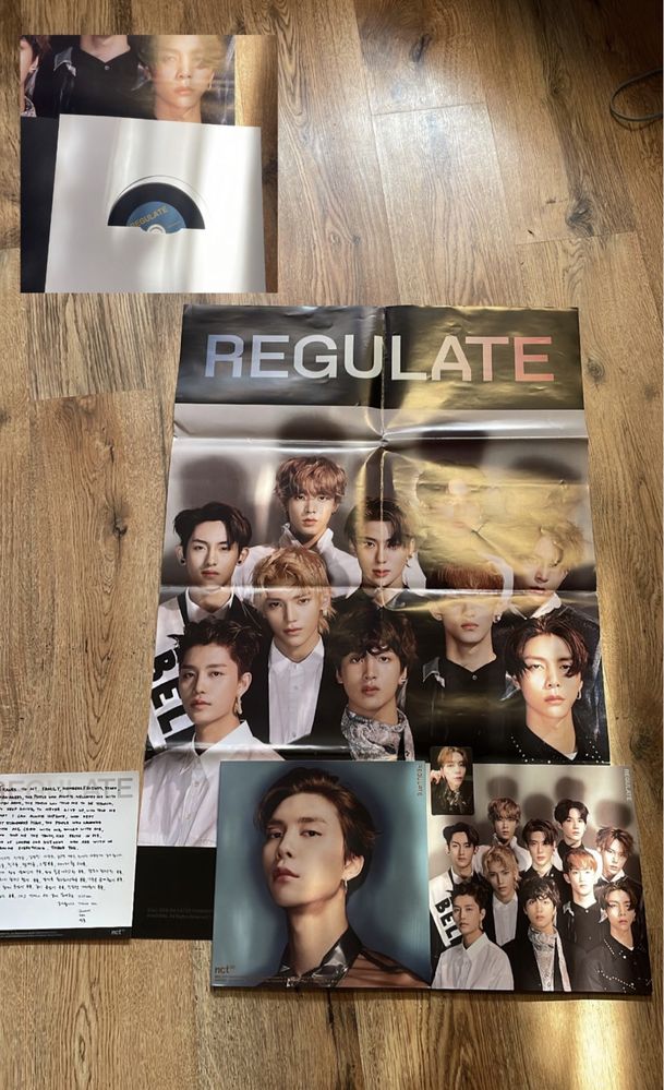 Albume K-pop NCT 127 Regulate; Neo zone, irregular-regular