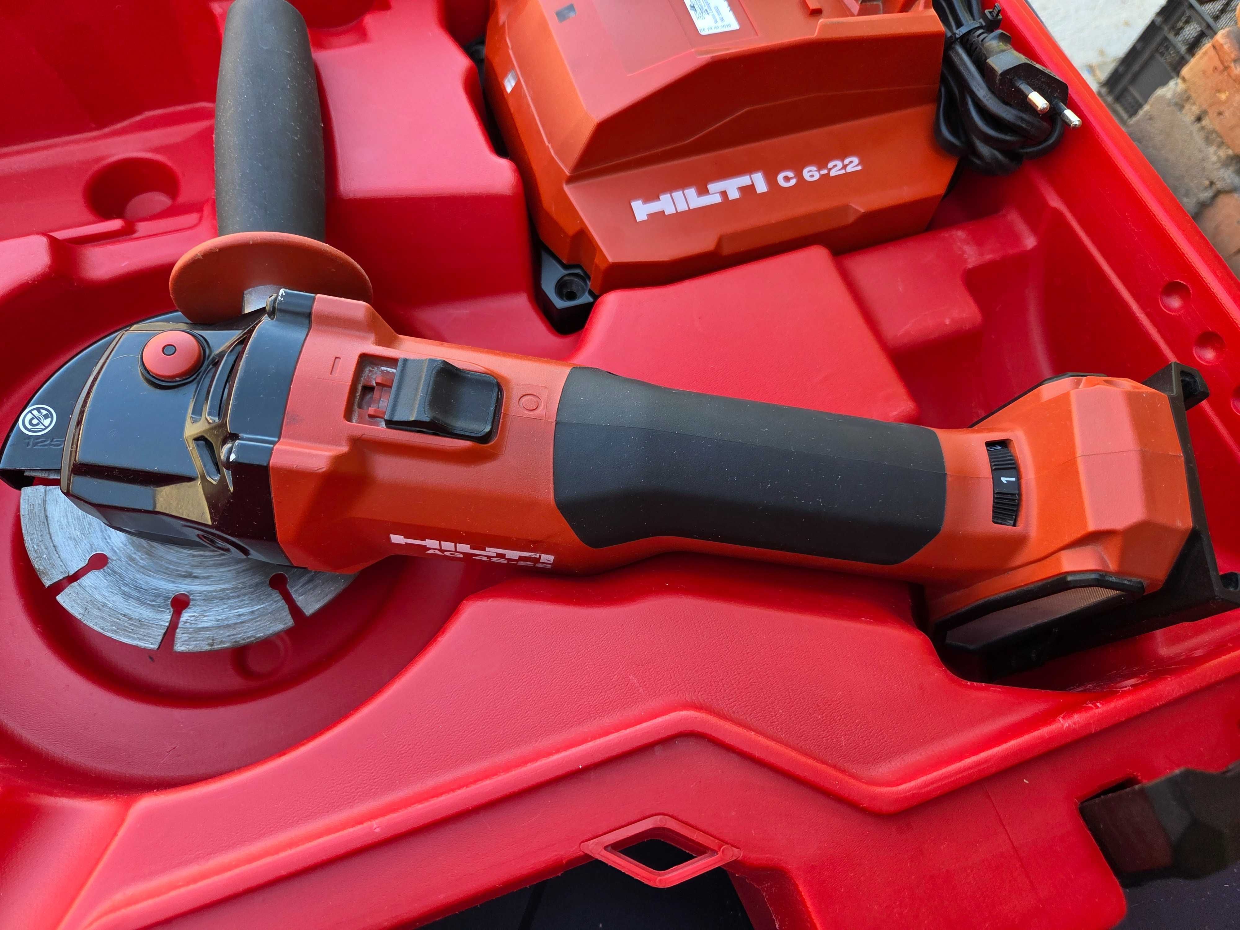 Hilti AG 4S-22 акумулаторен ъглошлайф / флекс, 22V Nuron платформа