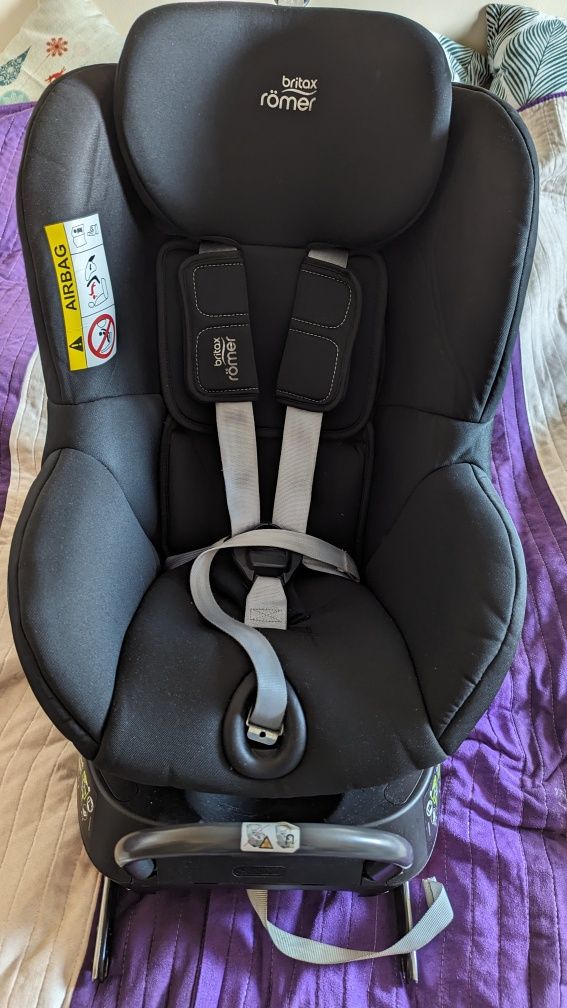 Scaun auto Britax Romer i-Size DUALFIX Black 360 ISOFIX