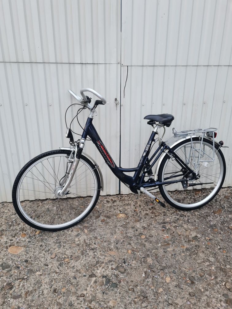 Bicicleta BIKEGGIANT*28 inch*CADRU ALUMINIU*7 Viteze în Butuc*Suspensi