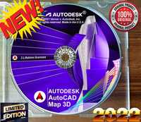 AutoCAD MAP 3D 2022 - 3 Lifetime Licenses Permanenta-DVD SIGILAT