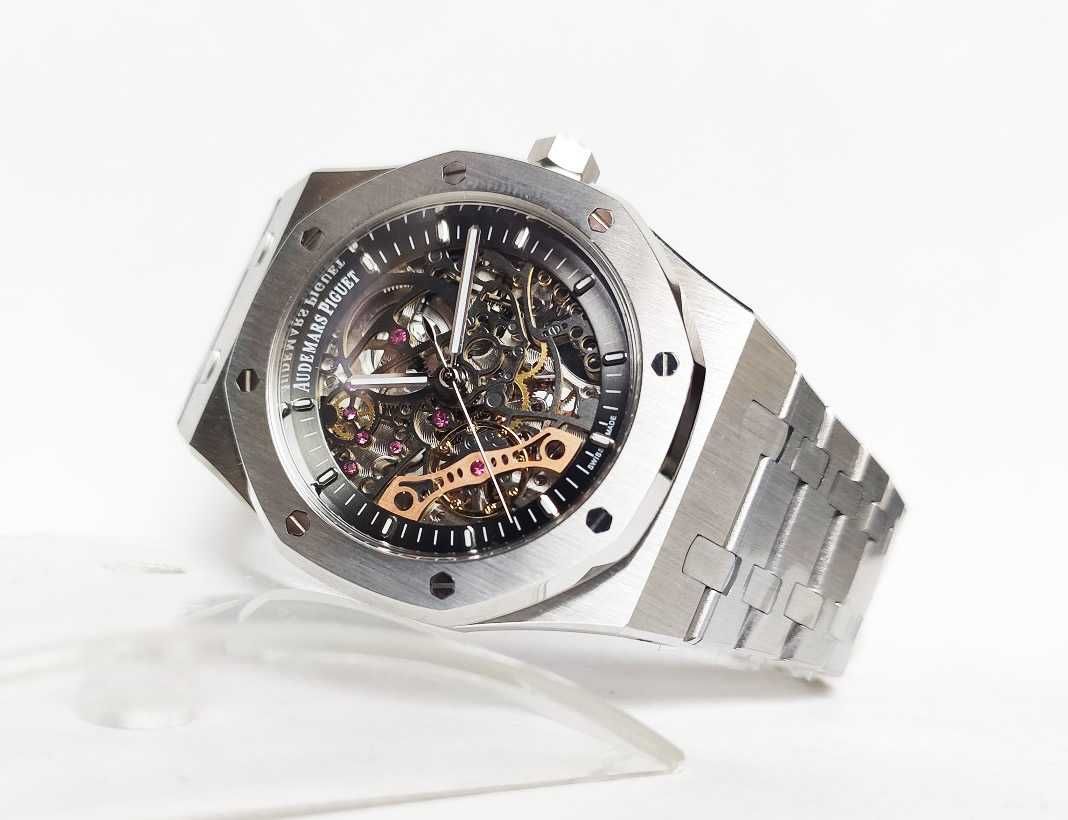 Audemars Piguet Royal OAK Double Balance Wheel Openworked. Poze reale!