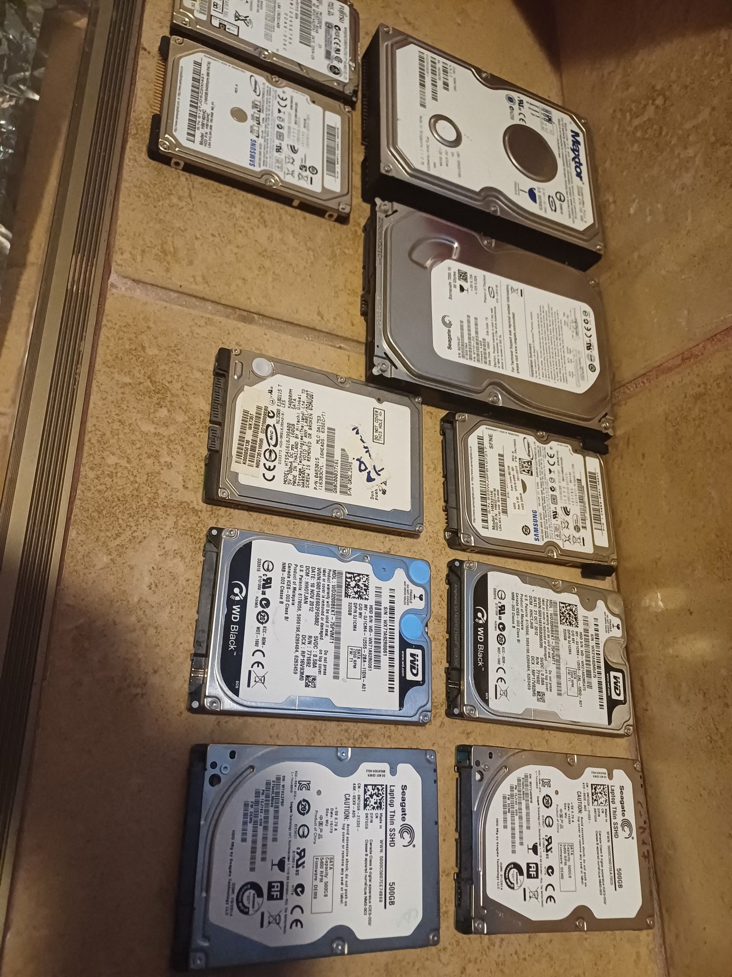 Lot Hard Disk 160, 320, 500Gb Sata si IDE